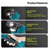 2100RPM Angle Adjustable Cordless Screwdriver Portable Woodworking Efficient Power Tool Brushless Electric Auto Hammer Drill
