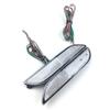 Pair Bumper Reflector Turn Signal Brake Tail LED Light For Toyota Camry 2018-up