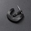 16mm 18mm 20mm Pin Buckle Metal Watchband Buckle Men Women Watchband Strap Black Stainless Steel Clasp Watch Buckle Accessory