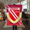 1 Stück Energie Cottbus Aufdruck Flanelldecke, Hohe Qualität, Bequem für Alle Jahreszeiten, Heimdekoration, Wärme und Komfort, Perfekt für Weihnachtsgeschenke38