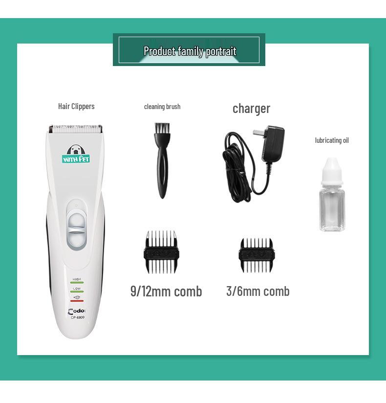 Kodesh Professional Pet Electric Clipper CP-6800: Триммер для питомцев.