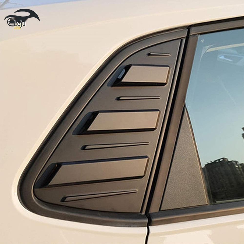 2009-2021 Volkswagen Polo Rear Triangle Window Louver Bright Black Decoration