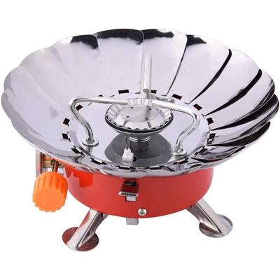 Outdoor Camping Portable Gas Stove Windproof Camping Backpacking Gas Stove