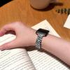 Bling Diamantarmband För Whoop4.0 Lyxigt Rostfritt Stålband För WHOOP Kvinnor Metall Smartklocka Ersättningsarmband Tillbehör