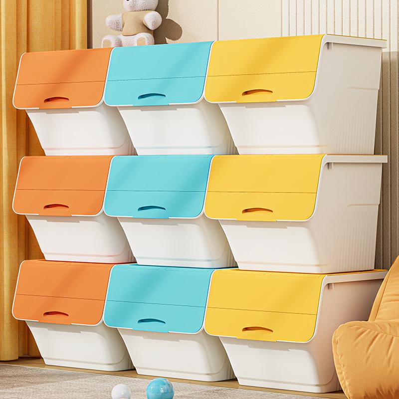 Flip-Top Storage Box for Clothes