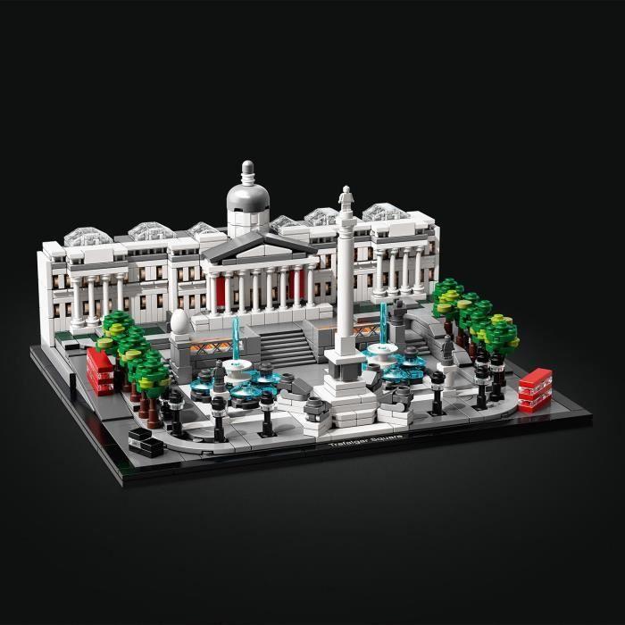 LEGO® Architecture 21045 Trafalgar Square, Loisirs Créatifs Adultes, Idée Cadeau pour Adolescent, Souvenir