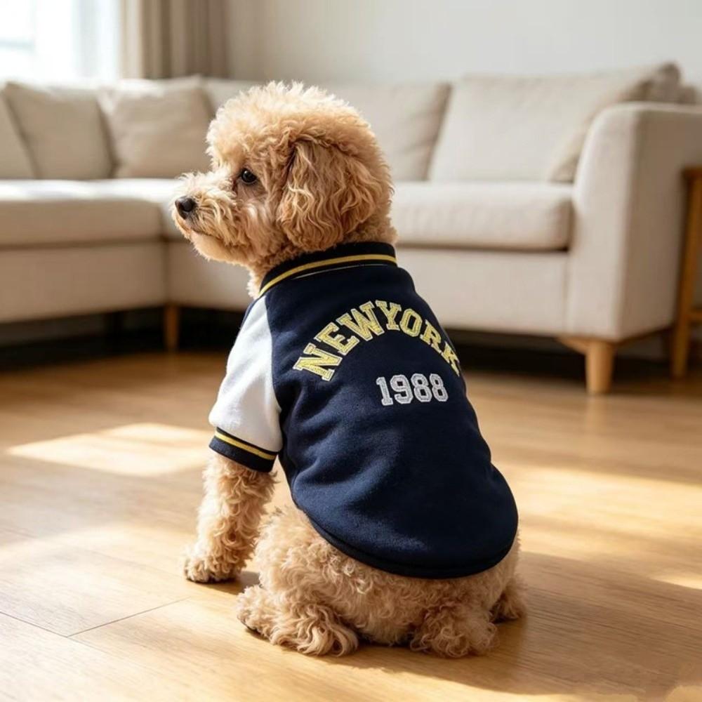 Button Closure Dog Jacket Fleece Material Fleece Coat Fashion Outdoor Jacket For Small Medium Dog