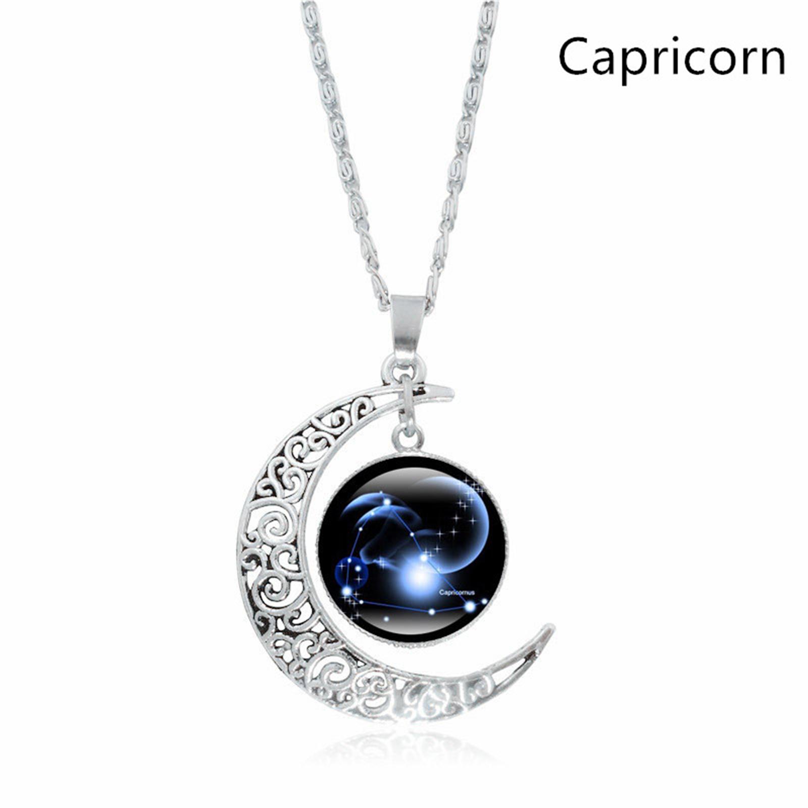 

Ожерелье с 12 созвездиями и луной Подарки для мамы Подарок для женщин Ей Девочкам One Size