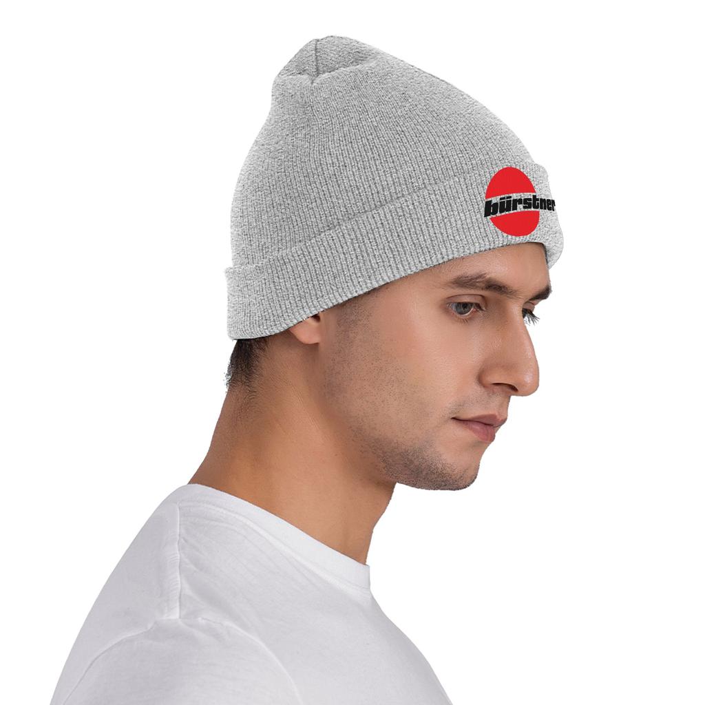 Berretto in Maglia Caldo con Logo Burstner Invernale Berretto a Cuffia Cappelli Skullies Berretti Hip Hop per Unisex