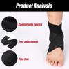1Set Ankle Brace Breathable&Strong Ankle Brace for Sprained Ankle,Prevent Re-Injury,Adjustable Ankle Support Wrap for Men/women