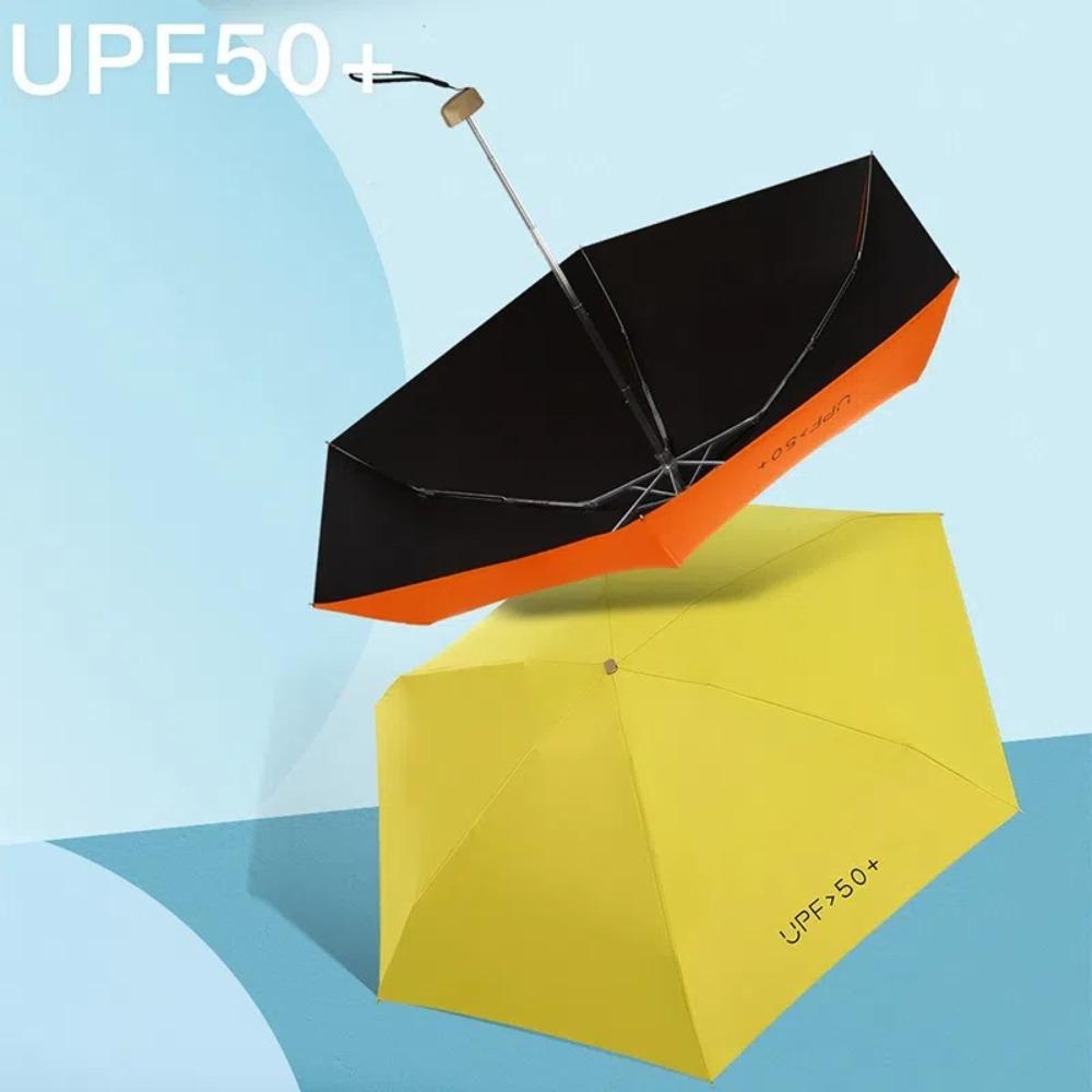 UV Protection Mini Sun Umbrella Ultraviolet Protection Pocket Parasol Capsule  Outdoor