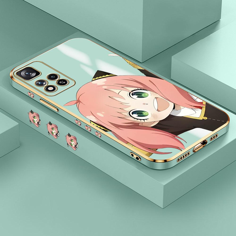 For Redmi Note 13 Pro 12 Pro 12S 11 Pro 11S 10S OPPO A38 A77s A96 Realme C33 C65 OnePlus Soft TPU Full Lens Protect Lovely Girl Phone Case