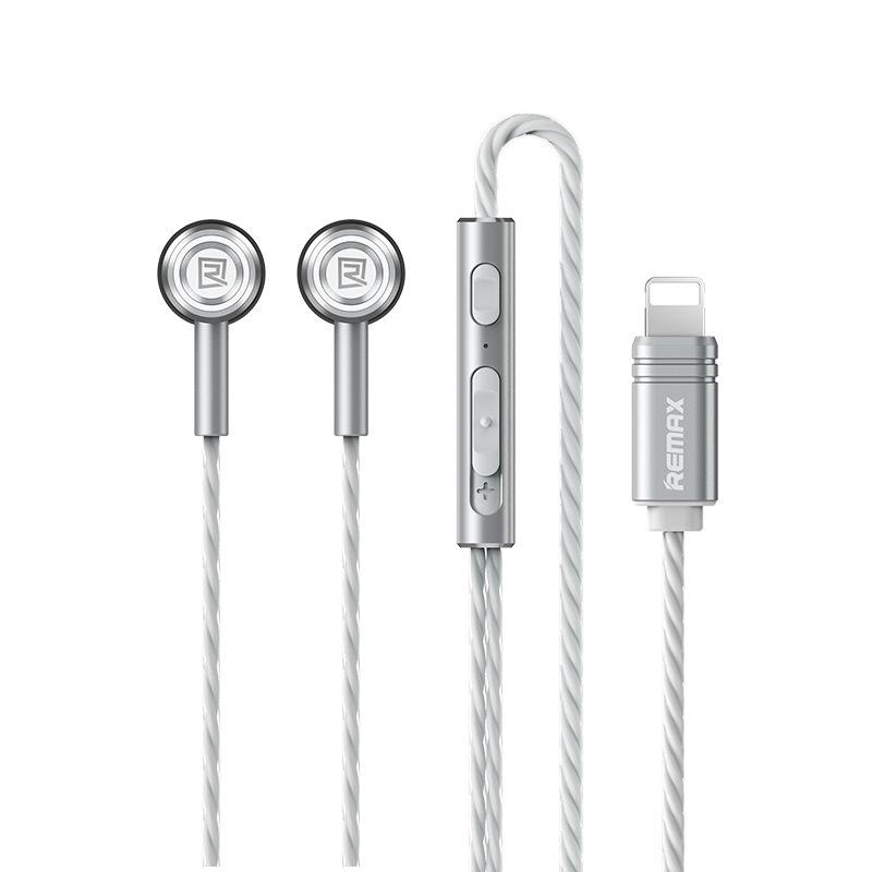 REMAX Metal In-Ear Noise-Reducing Wired Earphones for Music & Calls