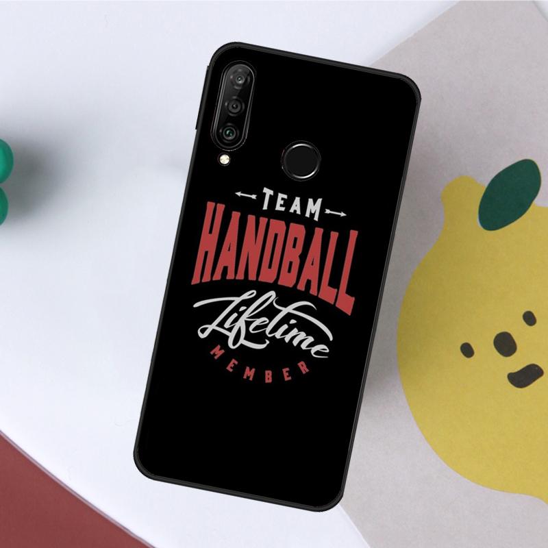 Play Handball Quotes For Huawei Nova 7i 8i 11i 12i 12s Y73 Y70 Y90 Y60 Y72 Y61 Y91 9 10 SE P40 Lite P30 Pro Case