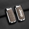 Compatible Jeep Key Case for Compass, Renegade, Cherokee, Grand Commander, Grand Cherokee