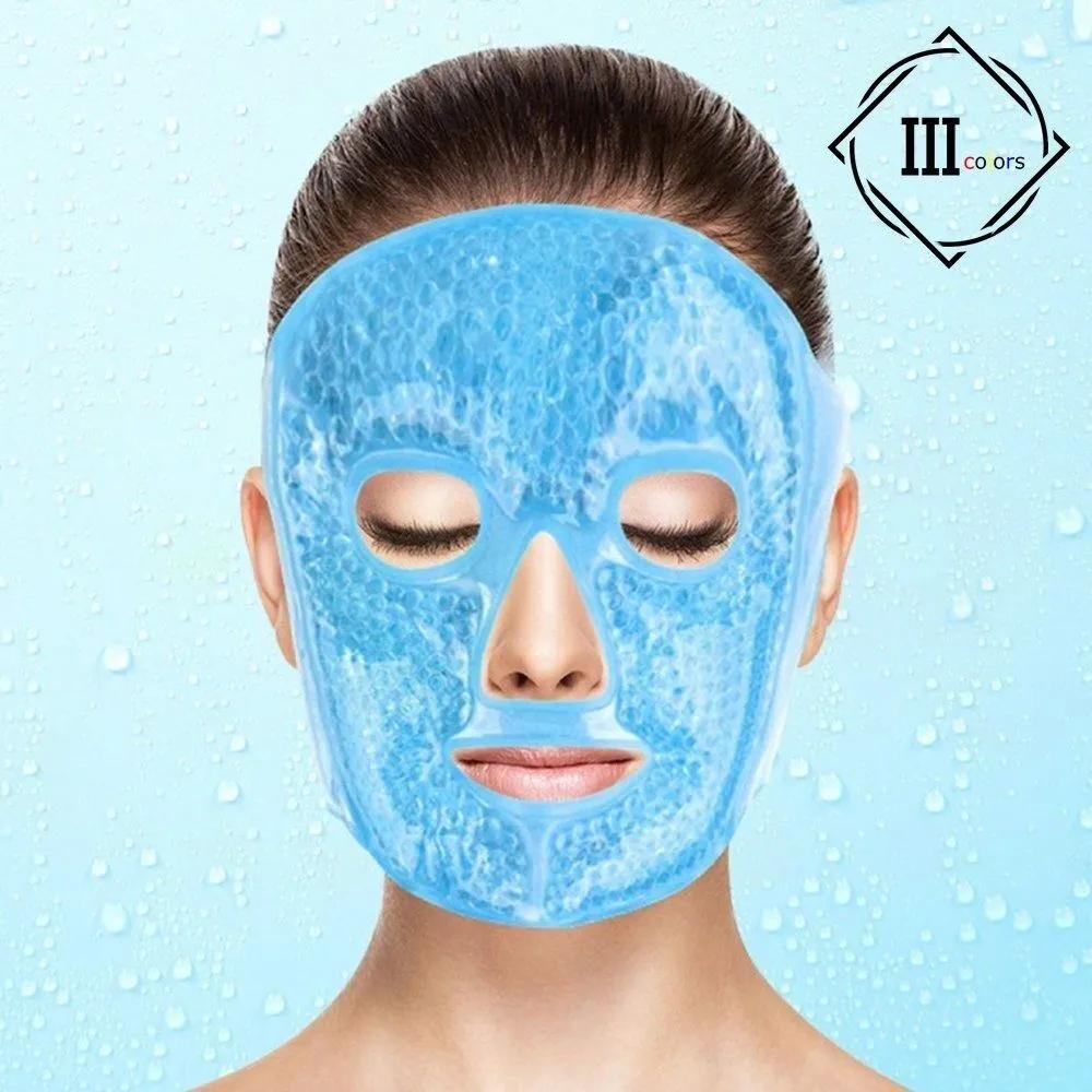 Face mask, cooling gel, facial compress, ice, facial swelling