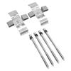 Front Brake Pad Pin Fitting Kit PFK1263D Shock Absorption Brake Pad Pin Kit for Clio RS 197 200