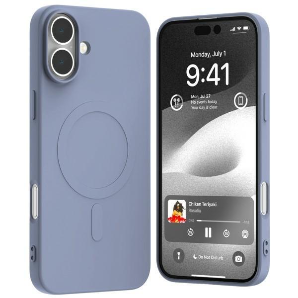 Etui do iPhone 16 Plus Mercury MagSafe Lawendowe