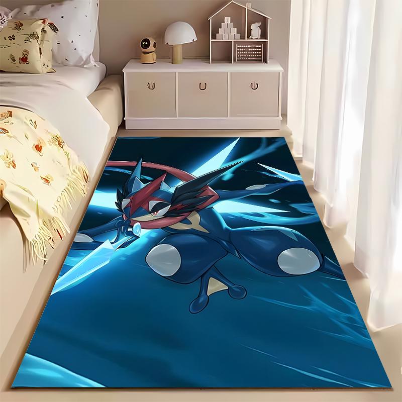 Greninja Printed Custom Carpet Non-Slip Mat Personalized Design Home Decoration Living Room Bedroom Washable