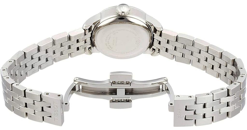 Tissot Le Locle Automatic Ladies' Watch with Bracelet, T41118356, Black Dial