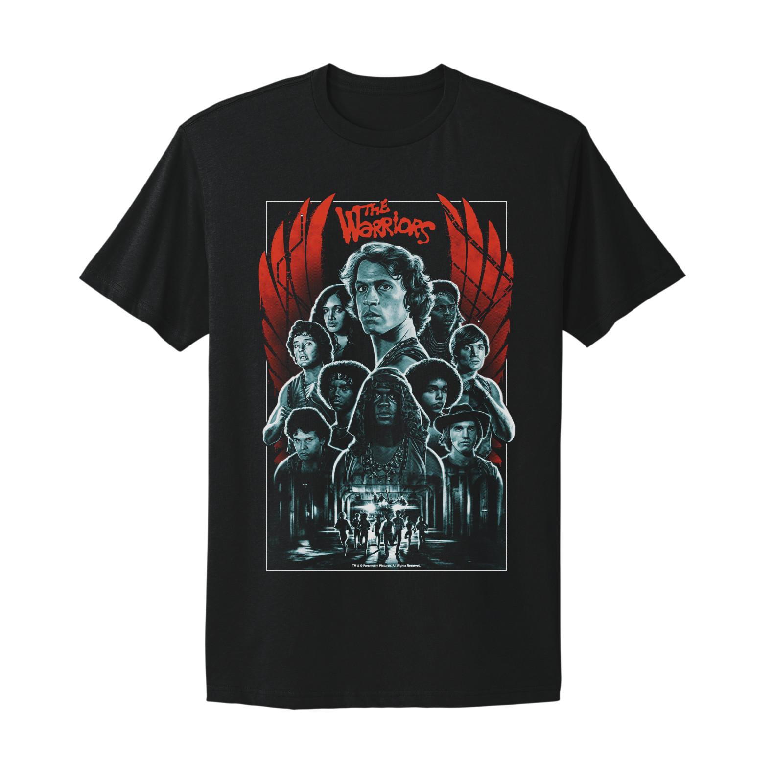 The Warriors movie Poster Graphic Movie Classic Gang Film T-shirt XXL