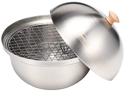 Coleman Compact Smoker with Wood Chips, Silver, Approx. 23.5mm Diameter x 20.5mm