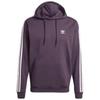 Adidas Originals Adicolor Classics Three Stripes XL Size IZ2347 Violet Hoodie, (Chest 97-100cm), Pullover,
