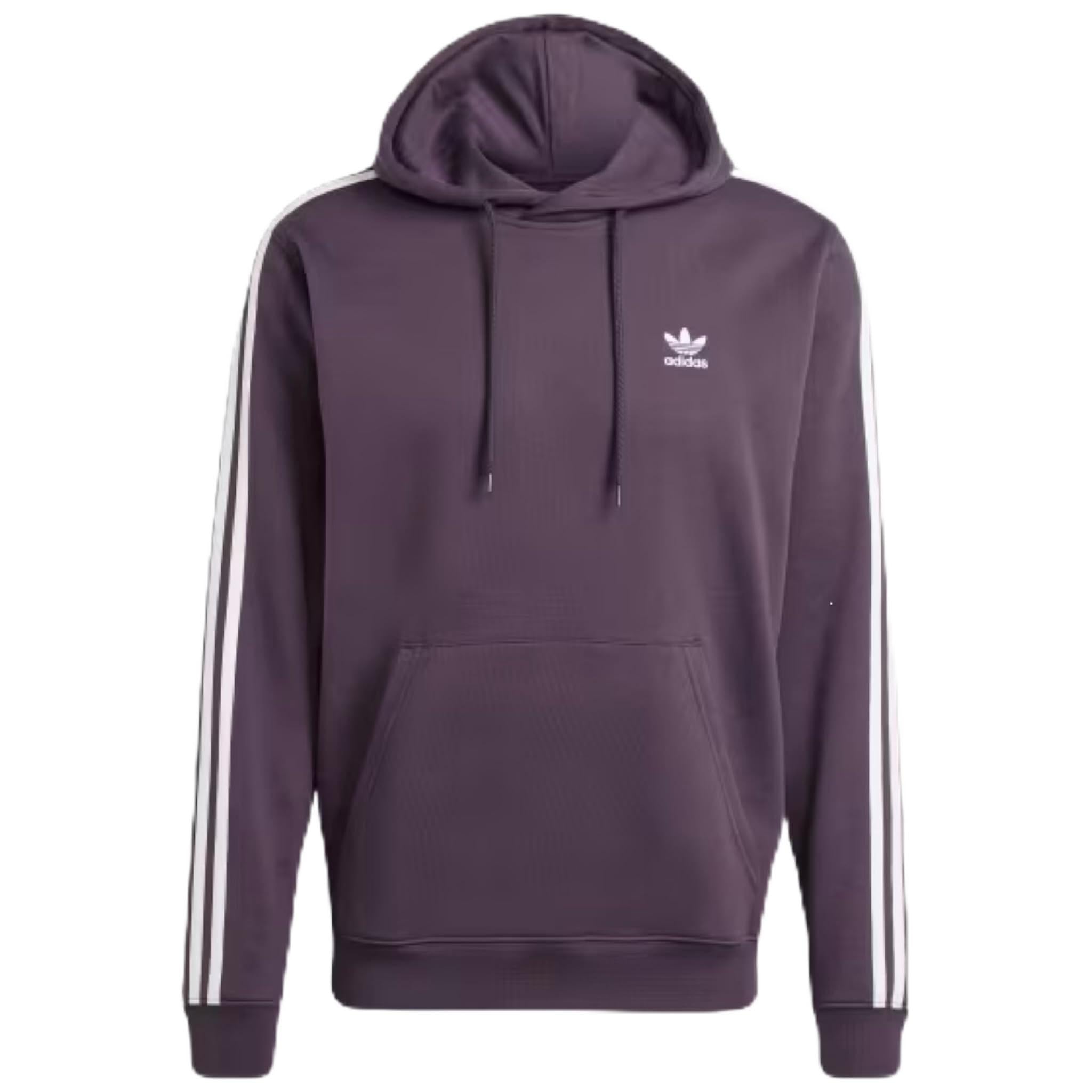 

adidas Originals Adicolor Classics Три полоски Размер XL IZ2347 Фиолетовый Худи, (Грудь 97-100см), Пуловер,
