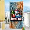 Roblox Strandtuch Weich Langlebig Schnelltrocknend Bequem Leicht Perfekt für Reisen Yoga Camping und Schwimmen