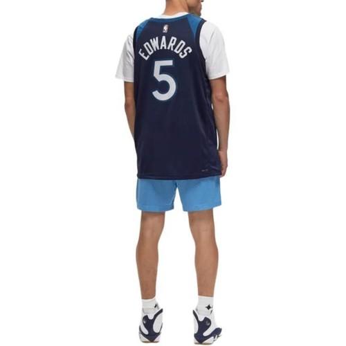 Nike Dri-FIT NBA Minnesota Timberwolves Edwards Jersey Men's Blue