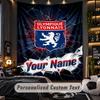 TapestryLyon FC Custom Name Text Personalized Wall Hanging Tapestry Home Wall Decor