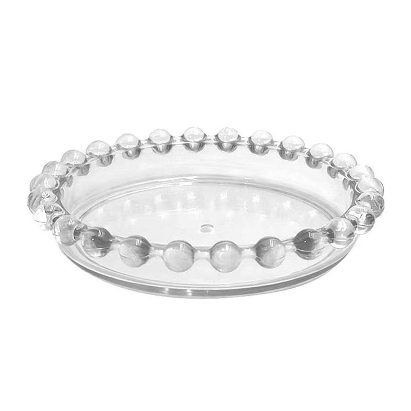 Nail Brush Holder Stand Organizer Case Cleaner Container Storage Box Tray Plate Rhinestone Glitter Display Nail Art Tools