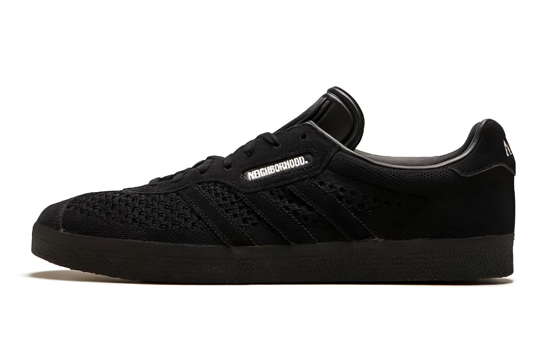 Gazelle Neighborhood x Gazelle Adidas Originals Super  Triple Black  DA8836 44⅔