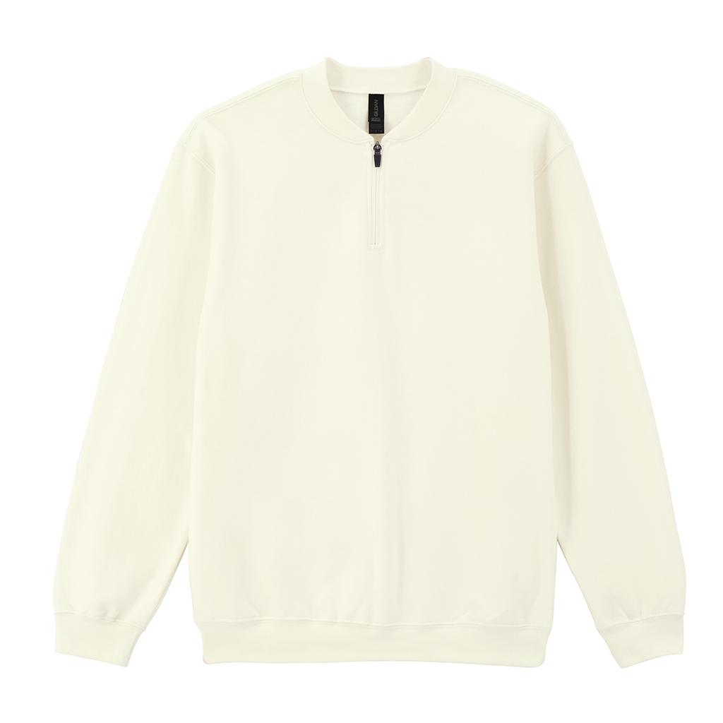 Gildan Unisex Adult Softstyle Midweight Quarter Zip Sweatshirt
