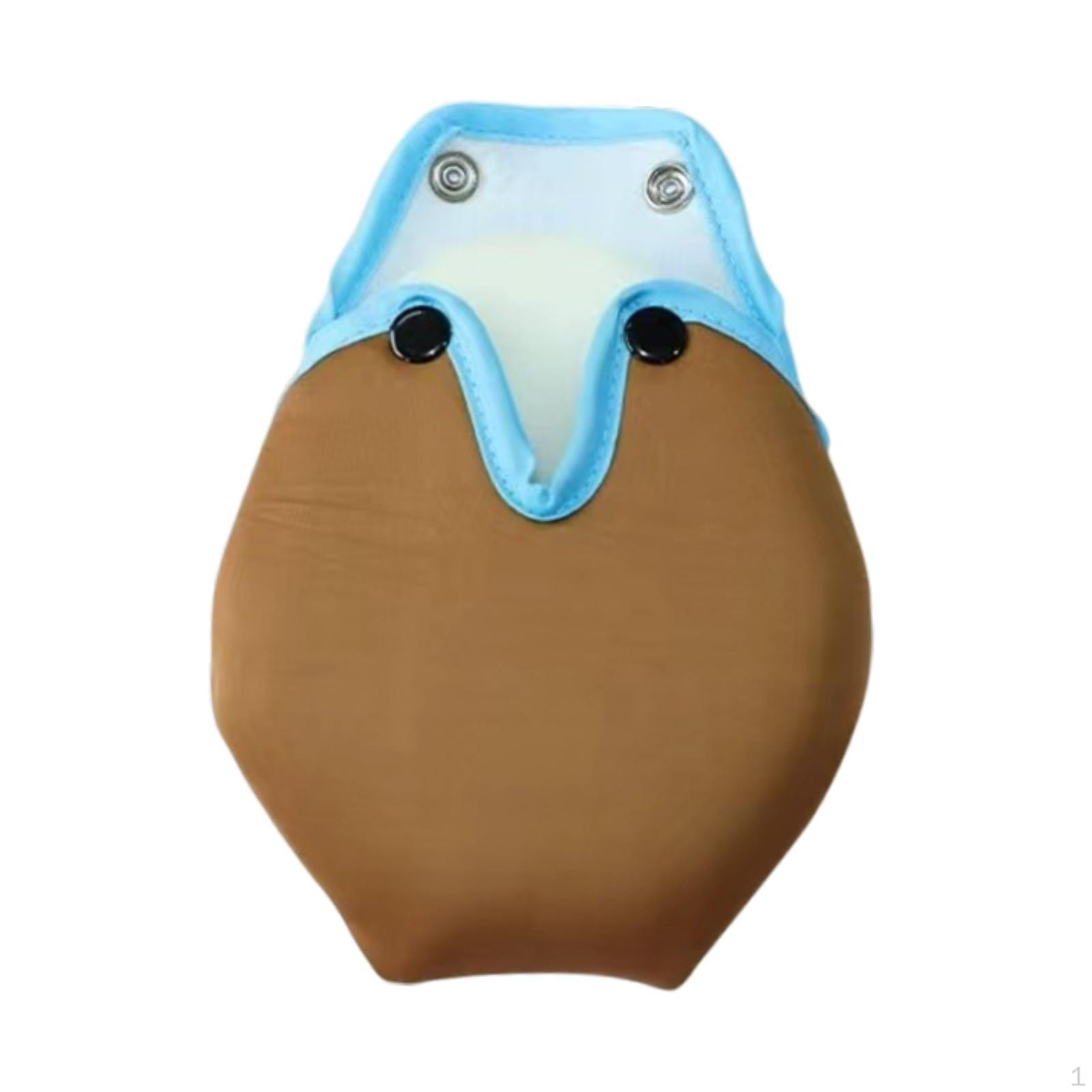 

Крышка пластины коленного пресса 16 x 22 см Портативные запасные части Аксессуар для бытовой швейной машины коричневый