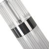 Lampa Wisząca Nowoczesna Ozdobna Przezroczysta Tuba Elementy Chrom Zmienna Barwa Led 6W Ambiente Light Prestige