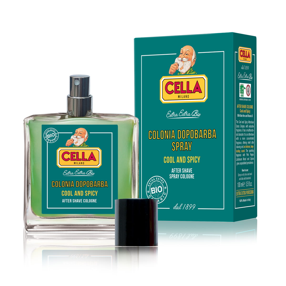 SuperMerchantEU Cella Cool And Spicy Cologne Aftershave Spray 100ml