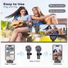 Wireless Lavalier Microphone Portable Noise Reduction Mini Microphone Audio Video Live Interview Recording For iPhone Mic