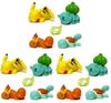 Adorable Pokemon Bulbasaur Squirtle Pikachu Figure Toy Set For Kids Gift Enthusiasts