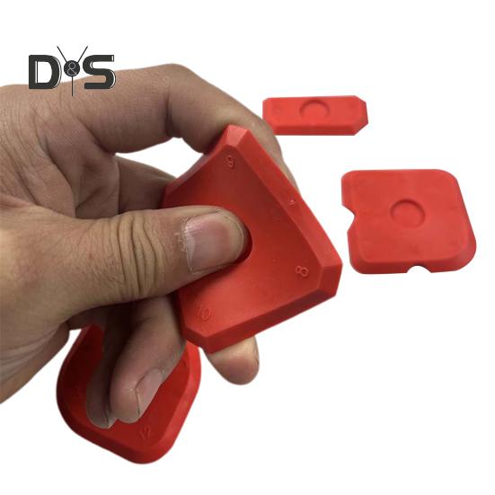 5 sztuk/zestaw silikonowych narzędzi do uszczelniania kuchni, łazienki, podłogi, okien, uszczelniaczy, narzędzi wykończeniowych, skrobaków do fug, wielokrotnego użytku, uszczelniaczy, narzędzi do wygładzania