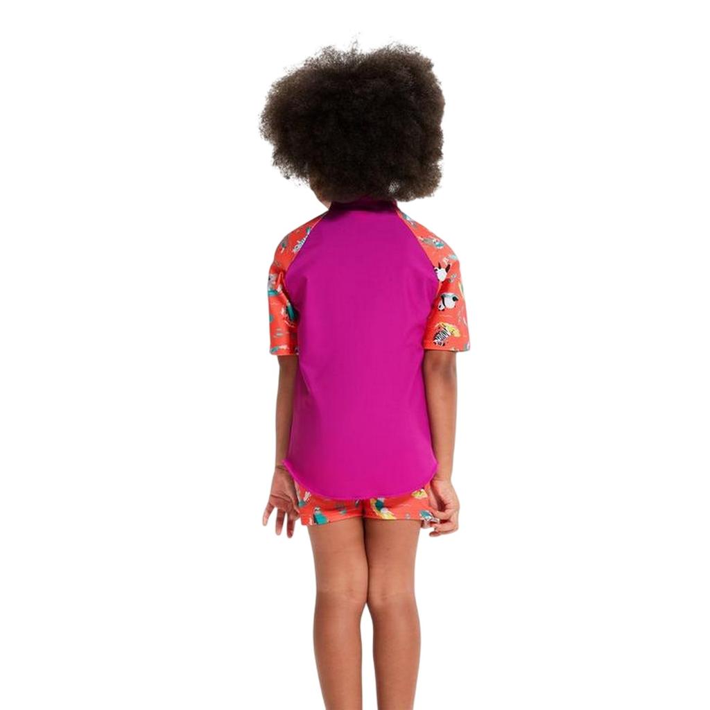 Speedo Childrens/Kids Cat Endurance 10 Rash Guard Set
