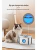 Silent Stainless Steel Pet Water Fountain and Feeder
