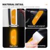 Car Door Diamond Reflective Sticker Body Side Anti-collision Protection Stickers For Opel Insignia Corsa Zafira Mokka Grandland