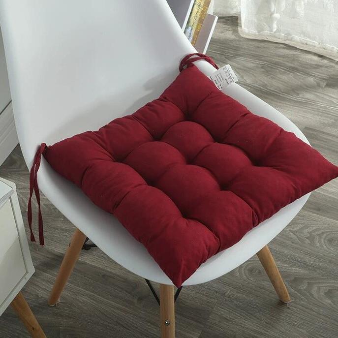 "Multi-color Comfort Cushions: Thick Soft Chair Pads for Home & Office"