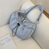 Literary Dumpling Bag Women's Summer New Leisure Commuter Shoulder Bag Niche Messenger Bag