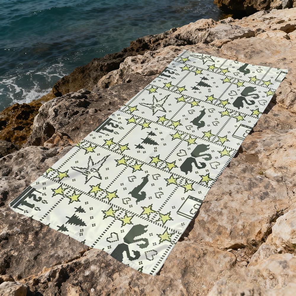 G-gracie singer Towel Beach Quick Dry Soft A-abrams Pool Towels Gift for Travel Gym Shower Camping sports