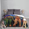 Eternia He-Man And The Masters Of The Universe Blanket Soft Warm Flannel Throw Blanket Plush for Bed Living Room Picnic Travel