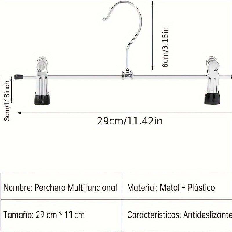 10pcs Pants Racks Wind Proof Multi-purpose Skirt Racks for Clothes Drying Trousers Wardrobe Clip Anti-slip Clothes Hanger