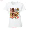 Weißes Retro Tiki Hawaiian T-Shirt Feiertag Hawaii Vintage 50er Jahre Reiseanzeige Insel Vintage Bequem Unisex Grafik Dehnbar