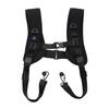Quick Release Double Shoulder Camera Straps Harness for DSLR SLR Cameras with Safety Tethers and Accessories